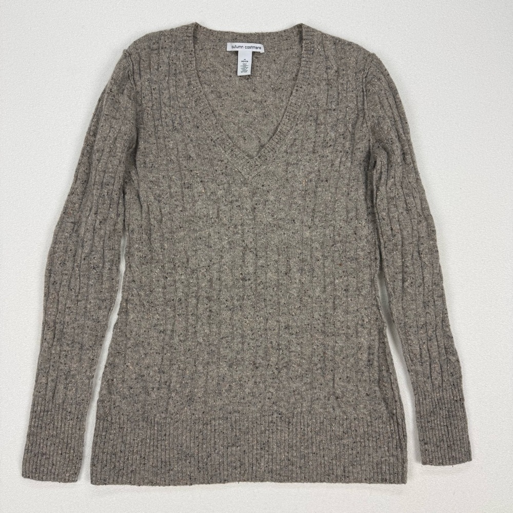 Autumn Cashmere Cable-knit Elbow Patch Sweater